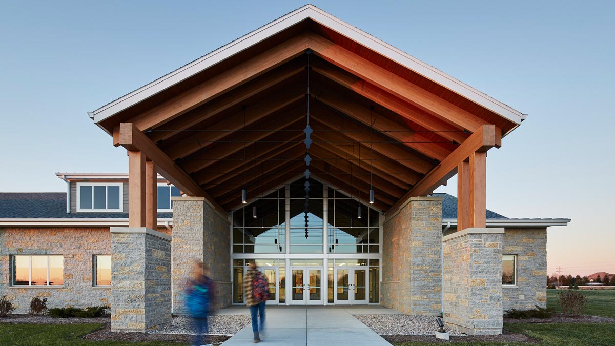 St Matthews School Entrance